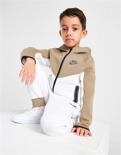 blauwe nike tech kids|kids tech fleece.